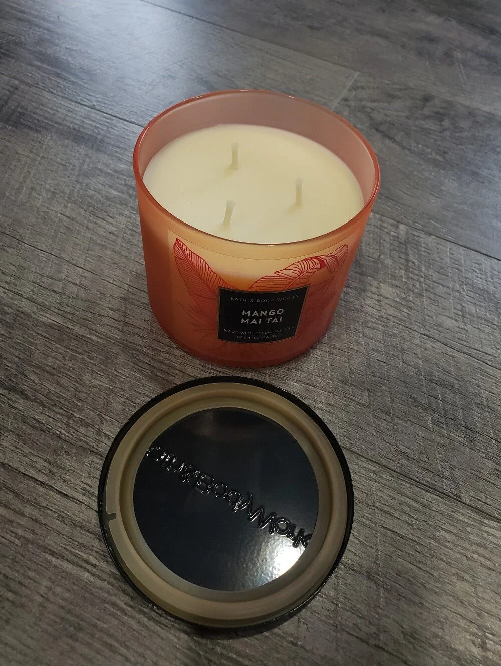 Bath And Body Works Mango Mai Tai Candle